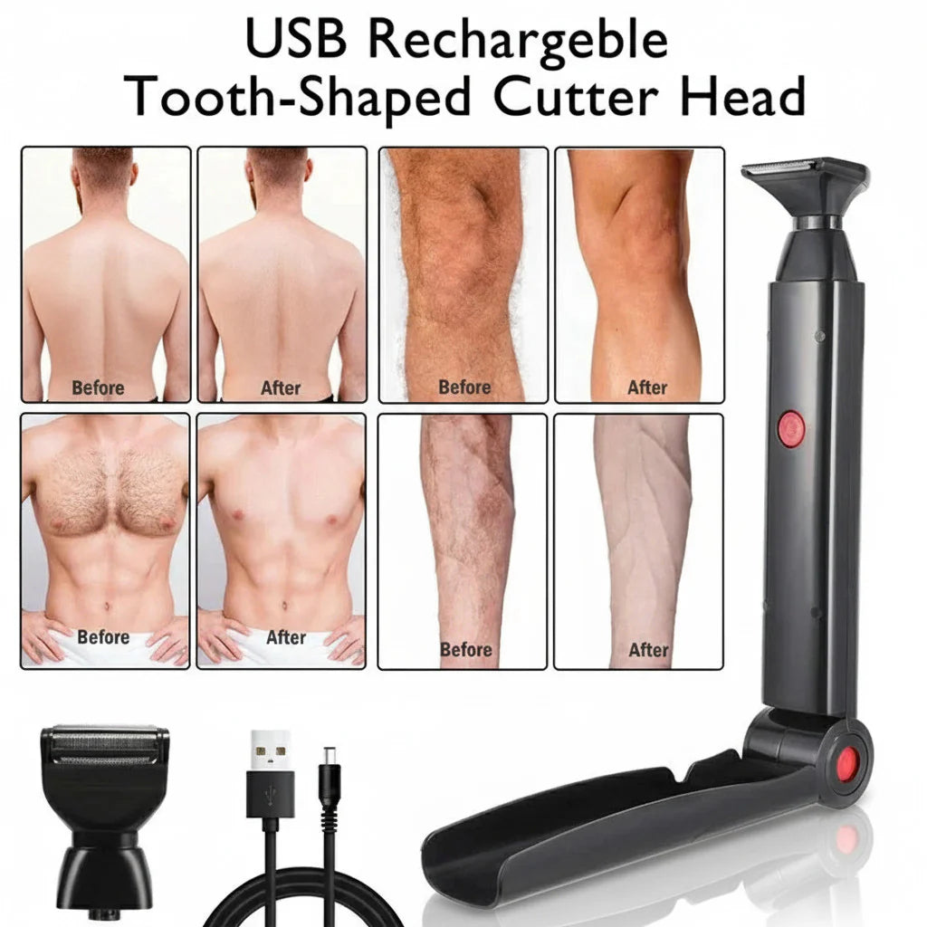 Long Handle Electric Back Shaver