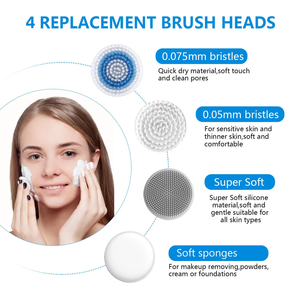 IPX7 Facial Cleansing Brush