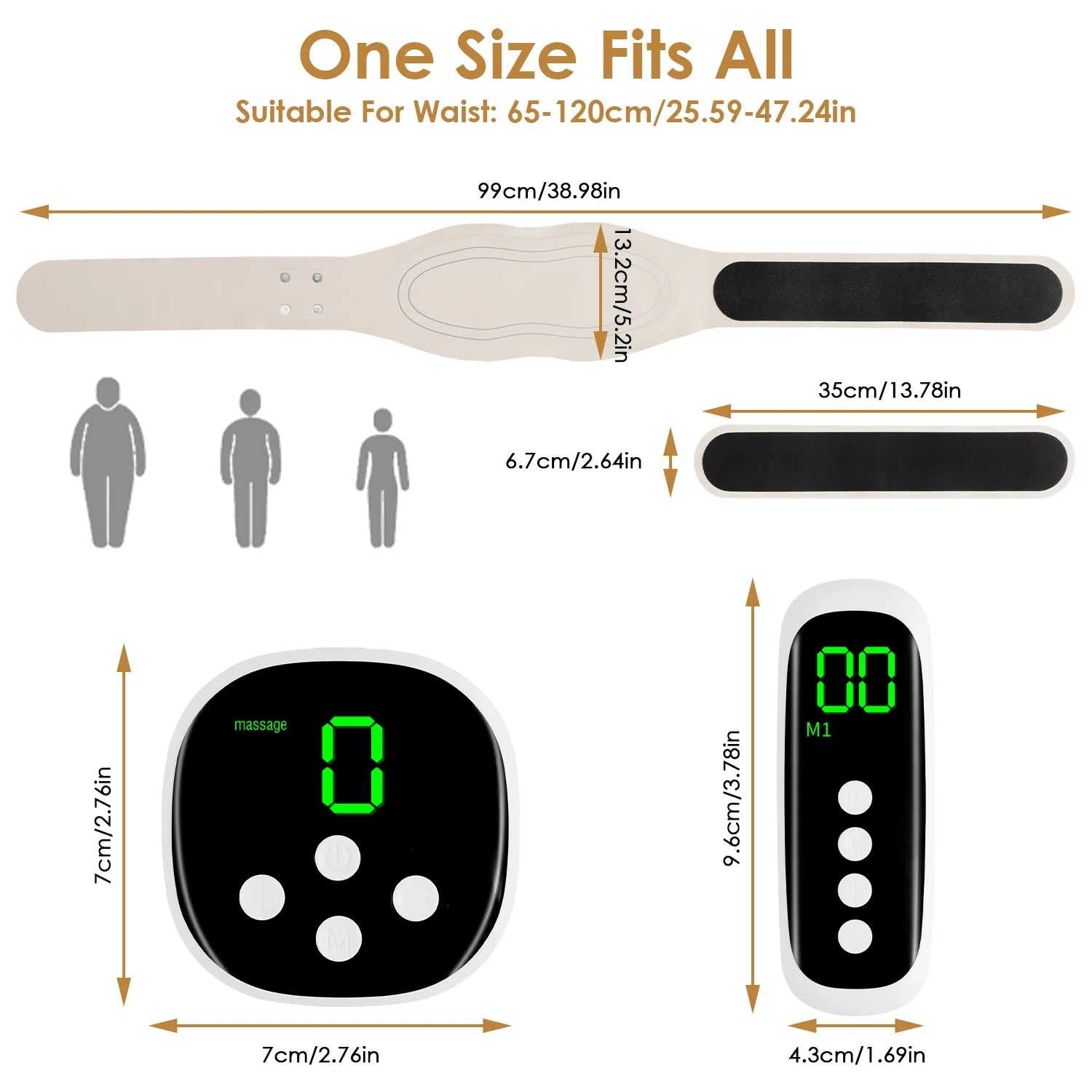 Cordless Heating Pad with Remote
