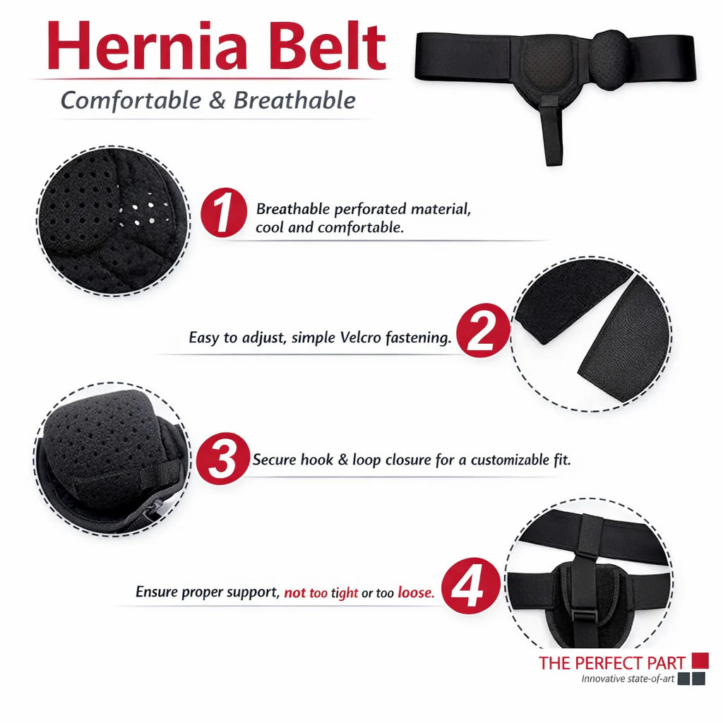 Inguinal Hernia Belt Men Post Surgery Support