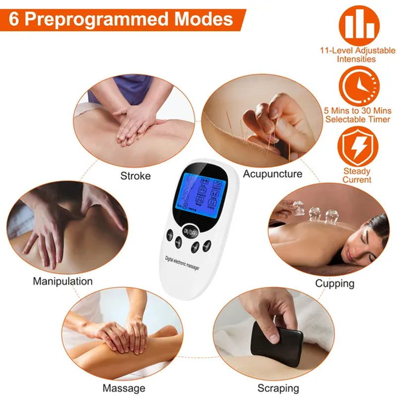 Electric Muscle Stimulator Pulse Massager