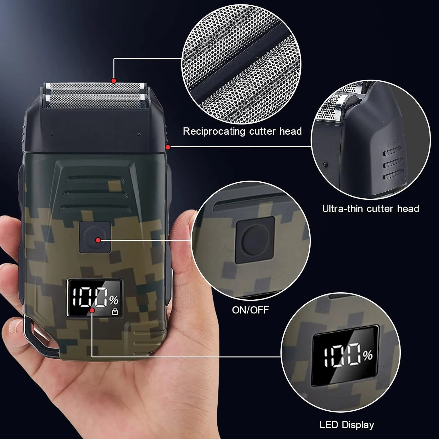 Men's USB Electric Shaver 