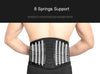 Lower Back Support Brace Double Pull Waist Belt Men Women