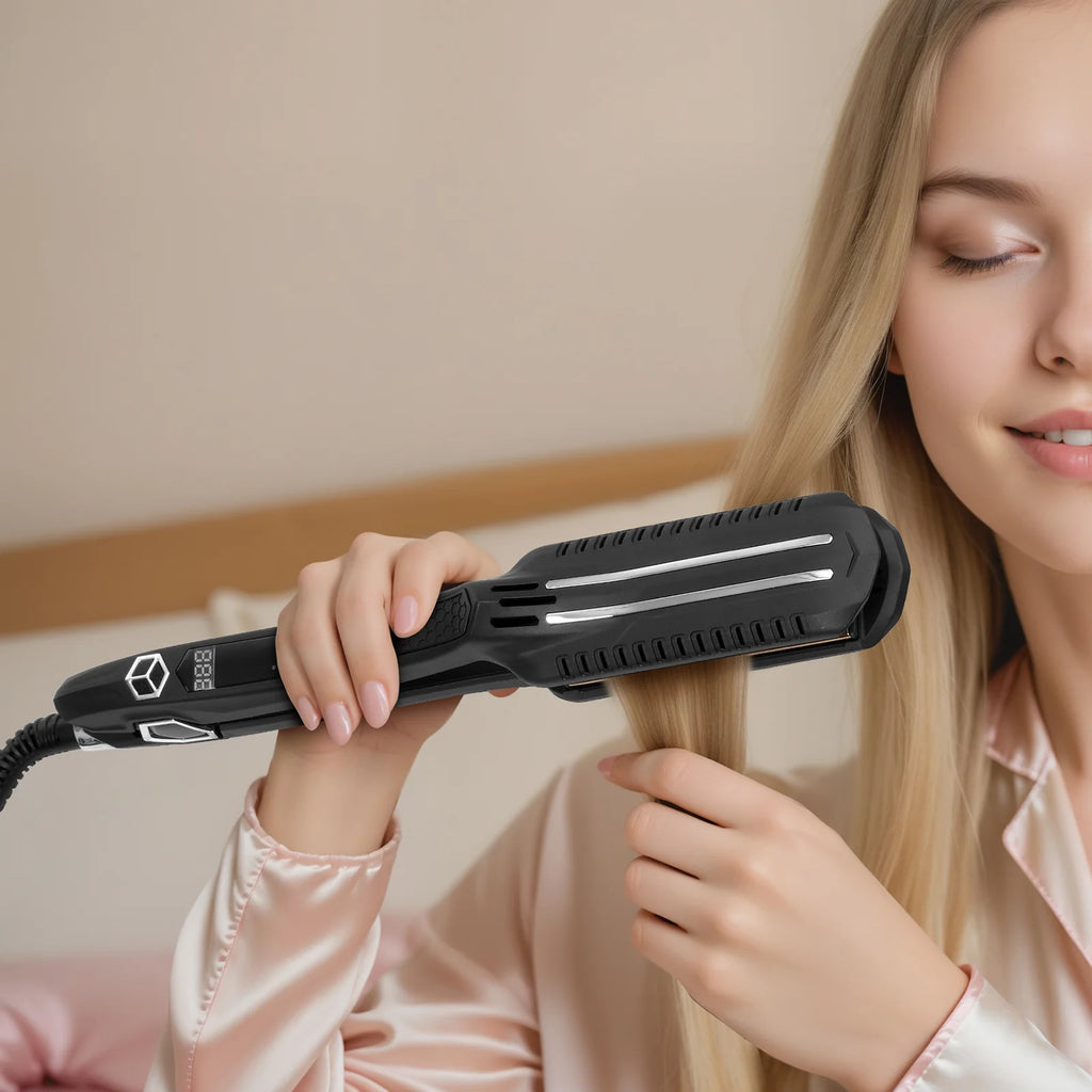 Dual Infrared Hair Straightener, Titanium Flat Iron