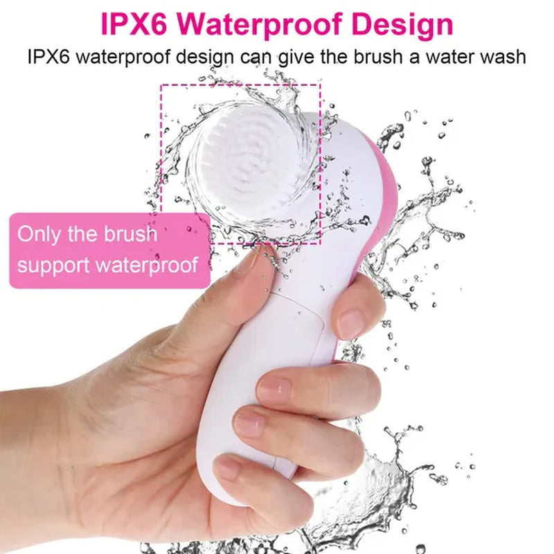 Waterproof Facial Cleansing Brush