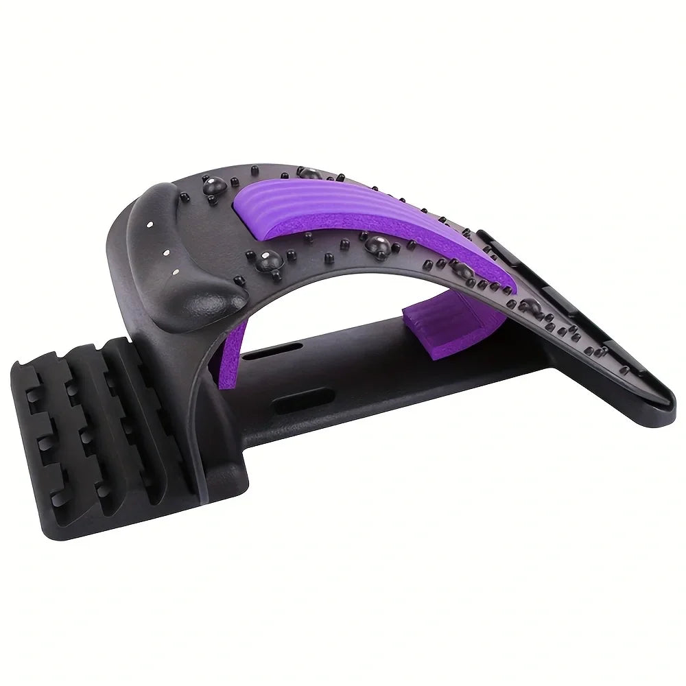 Back Stretcher for Back Pain Relief, Adjustable Lumbar Traction Device