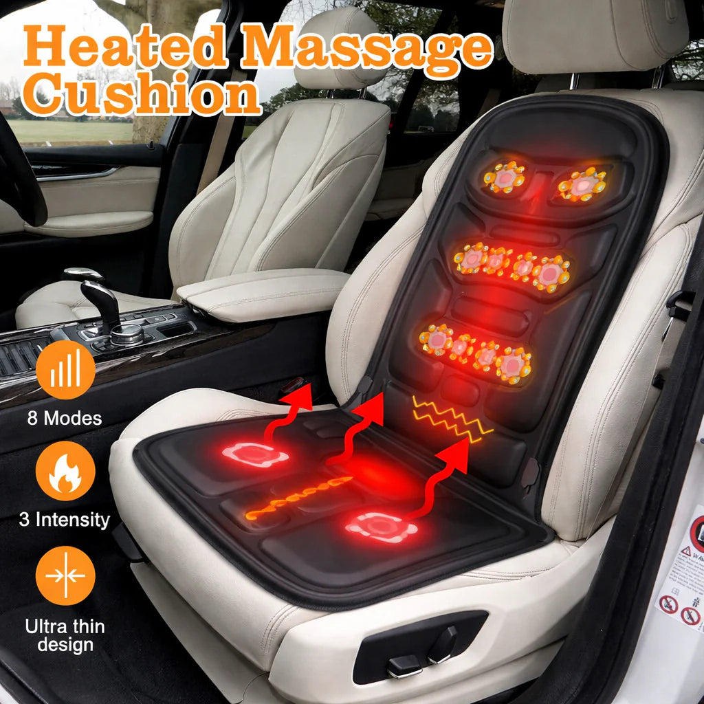 Heated Massage Seat Cushion for Home Office