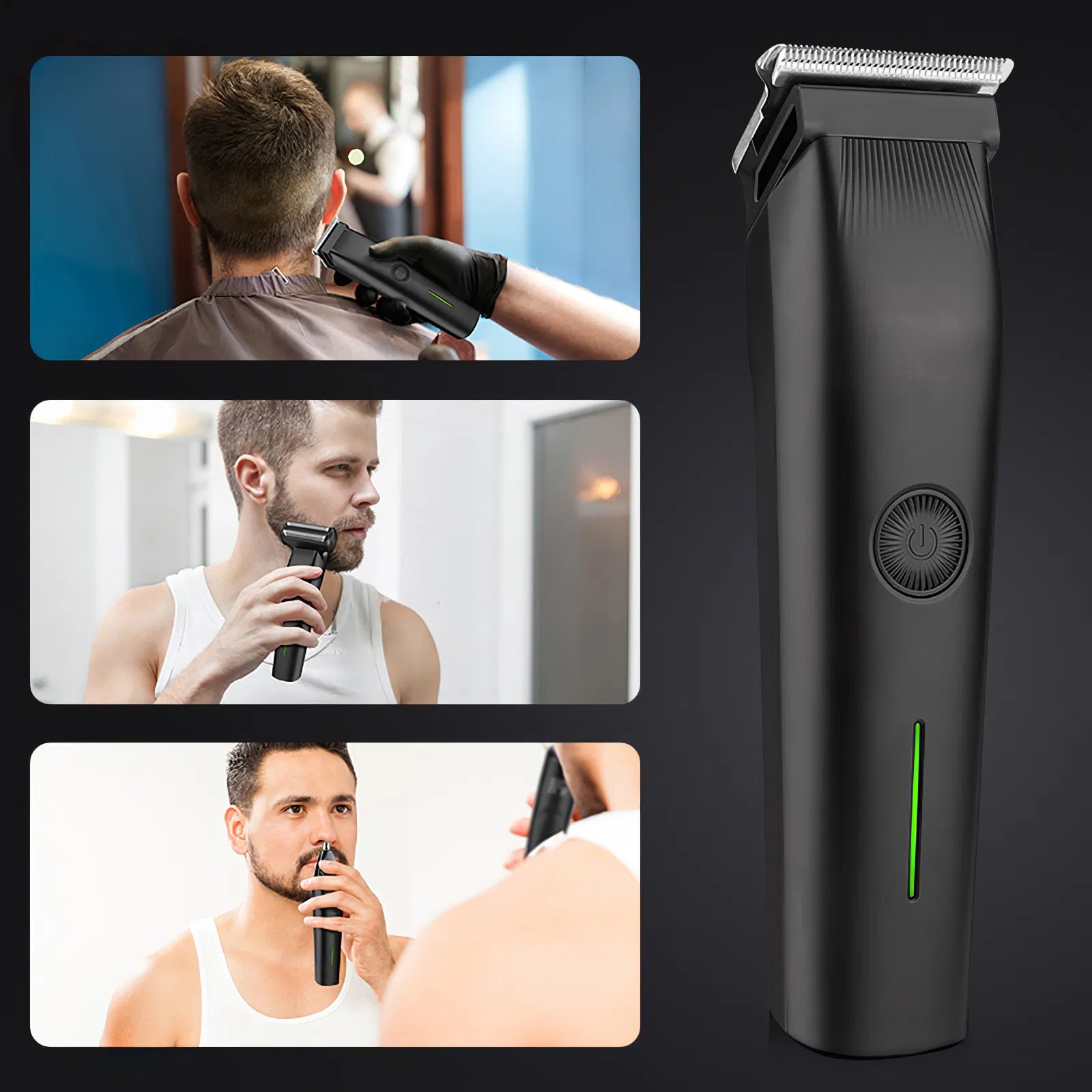 3 in 1 Beard Trimmer, Hair Clippers and Men's Grooming Kit