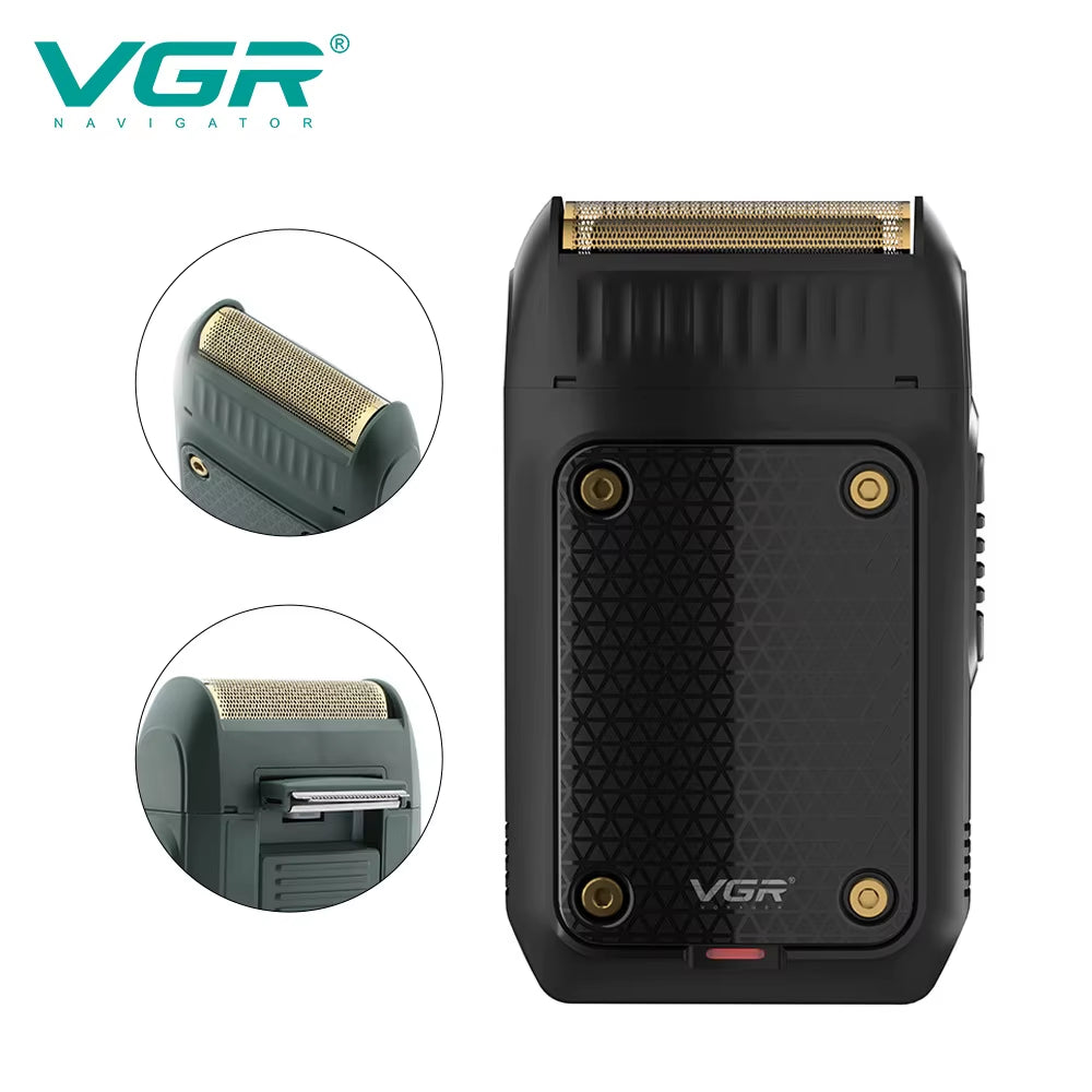353 Beard Shaver Professional Hair Trimmer Electric Face Shaving Machine Men'S USB Charging Safety Face Shaver for Men