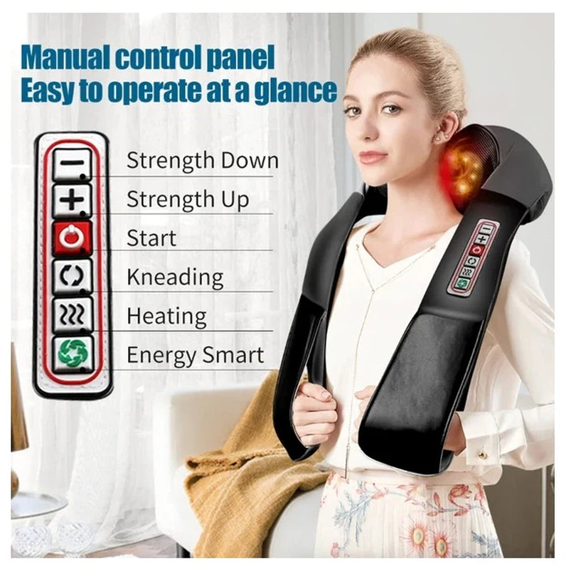 Heated Back Neck and Shoulder Massager