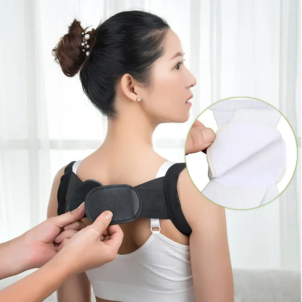 White Posture Corrector for Men and Women