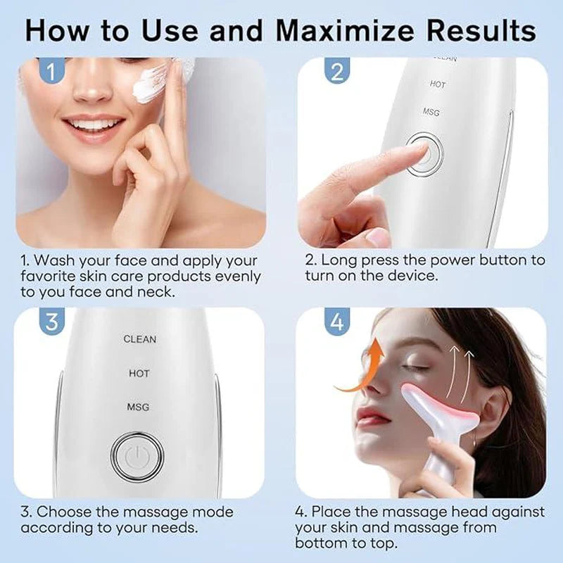 7-In-1 Neck & Face Sculpting Massager Tool