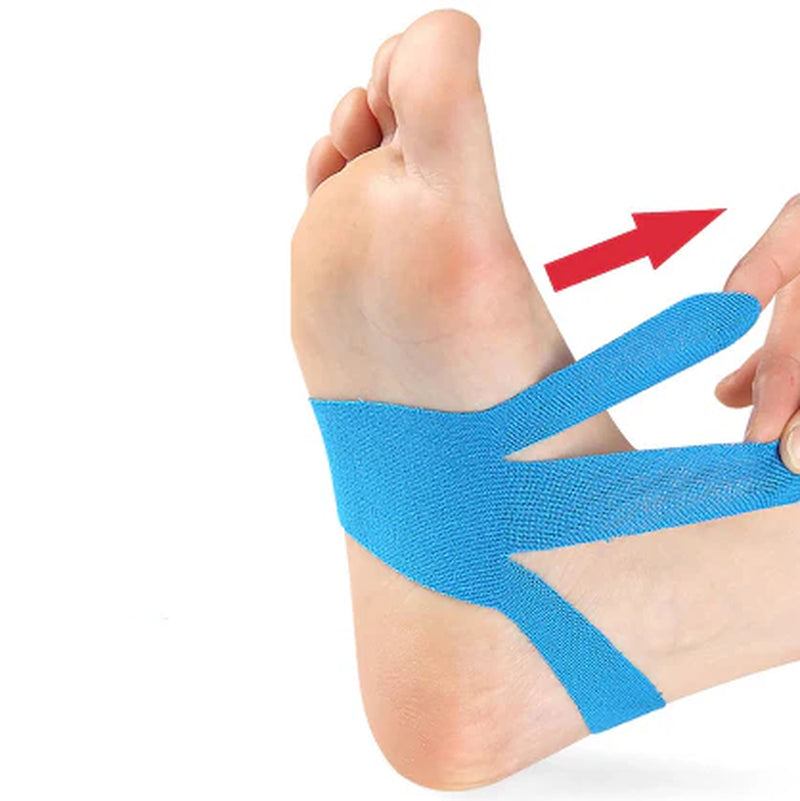 Black Waterproof Precut Kinesiology Tape
