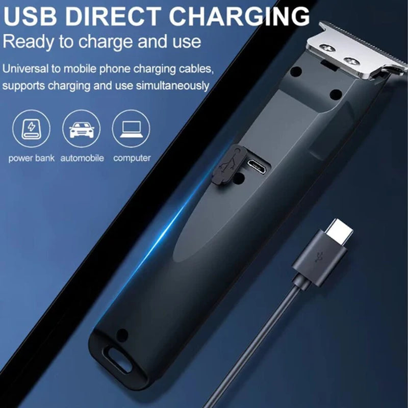 Men Pro Electric Hair Clippers & Beard Trimmer