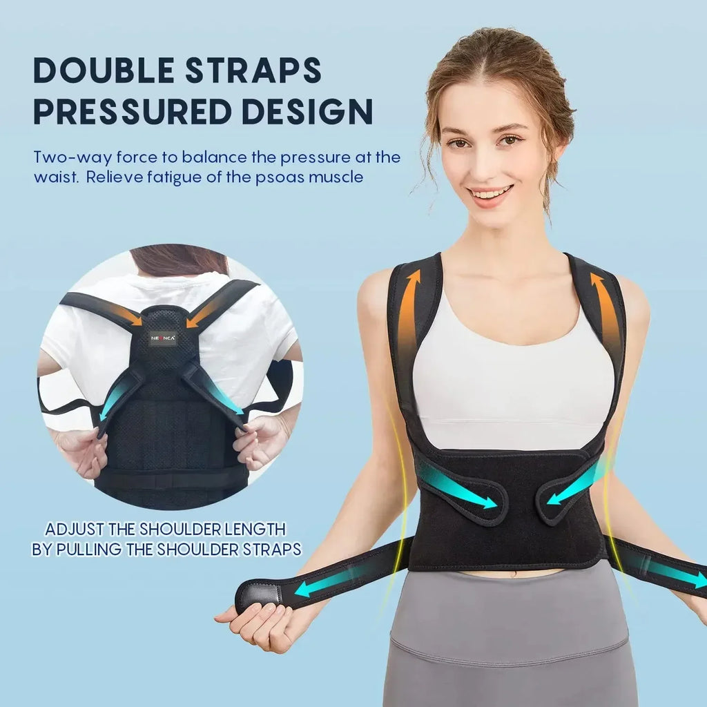 Posture & Back Support Corrector for Women and Men