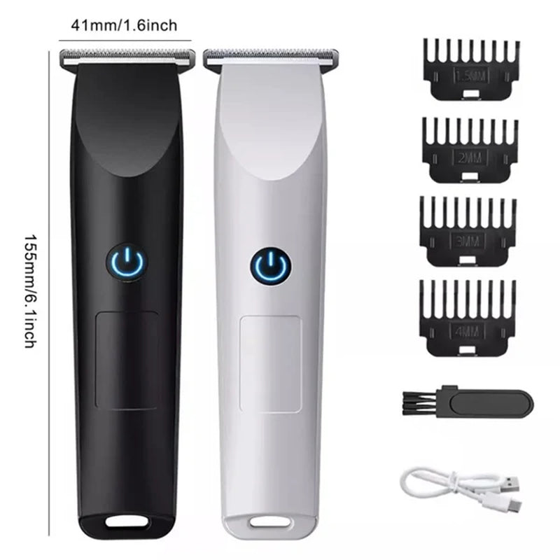 Men Pro Electric Hair Clippers & Beard Trimmer