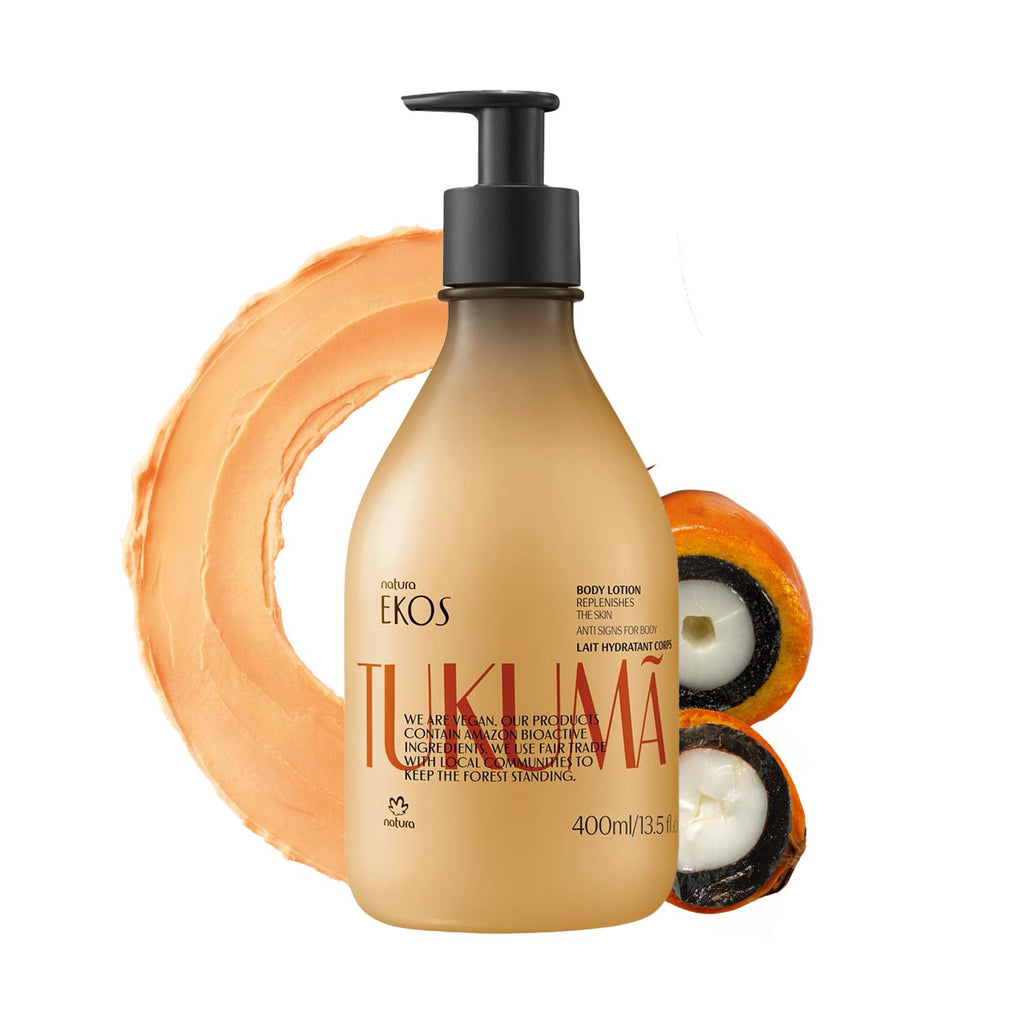 – Tukumã Hyaluronic Acid Boosting Body Lotion – Moisturizer for Dry Skin, Improves Texture & Elasticity, Deep Hydration, Vegan Skincare, Brazilian Body Care – 13.5 Fl Oz (400Ml)