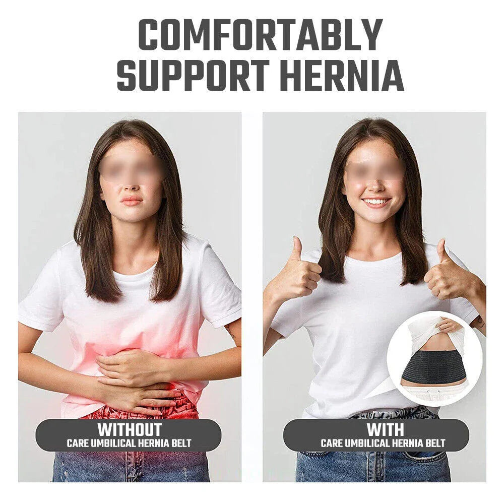 Umbilical Hernia Belt for Men and Women Abdominal Support