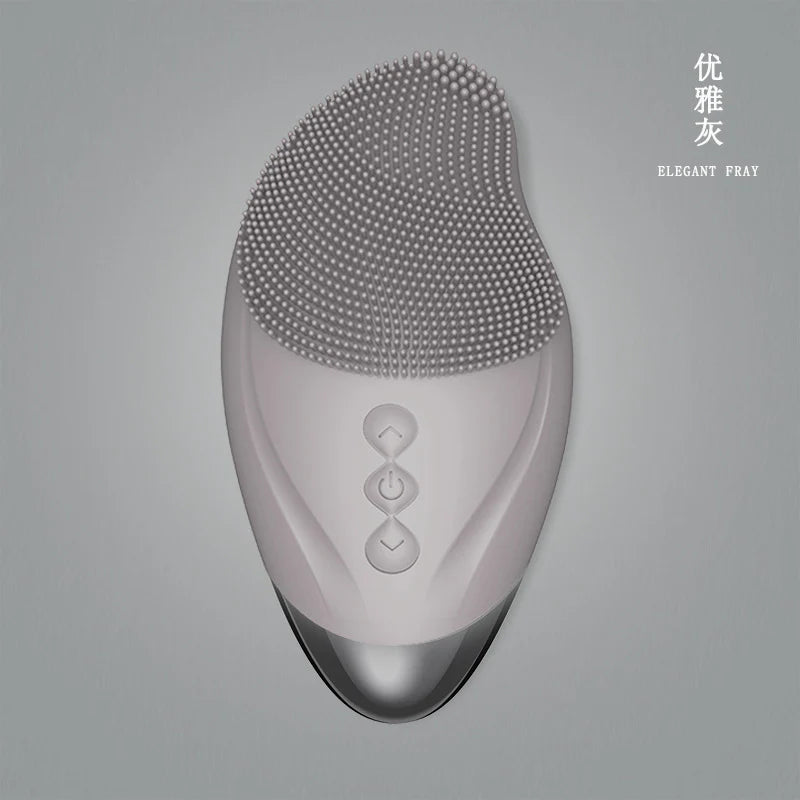 Wireless Electric Ultrasonic Silicone Facial Cleanser