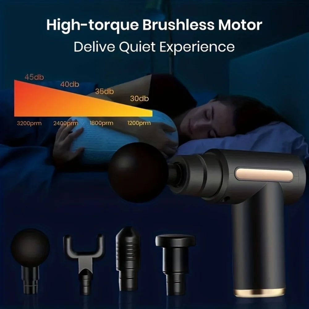 Portable Mini Muscle Massager Gun
