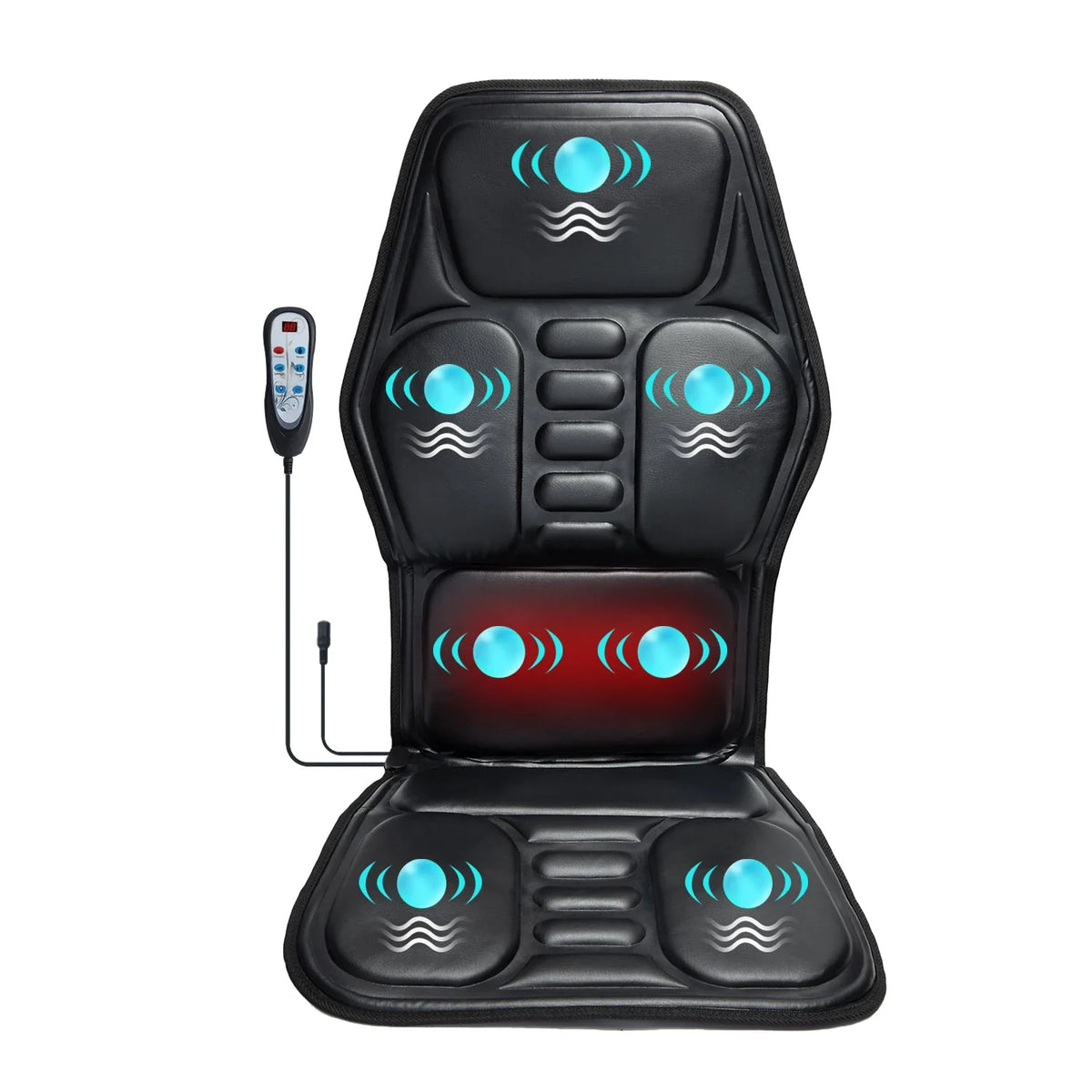 Heated Back Massager Seat Cushion