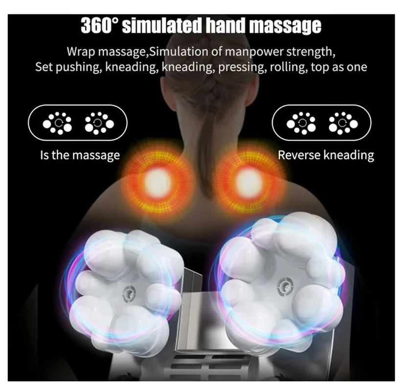 Heated Back Neck and Shoulder Massager