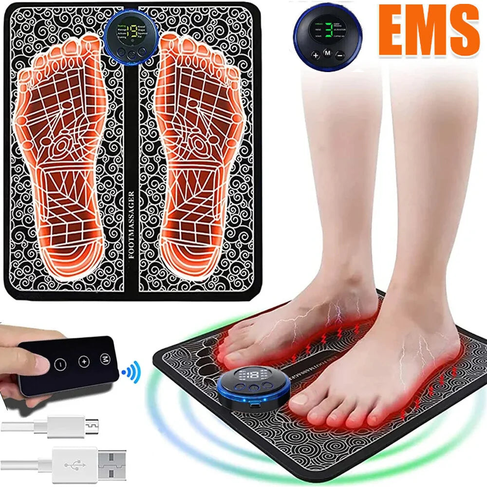Electric EMS Foot Massager Mat