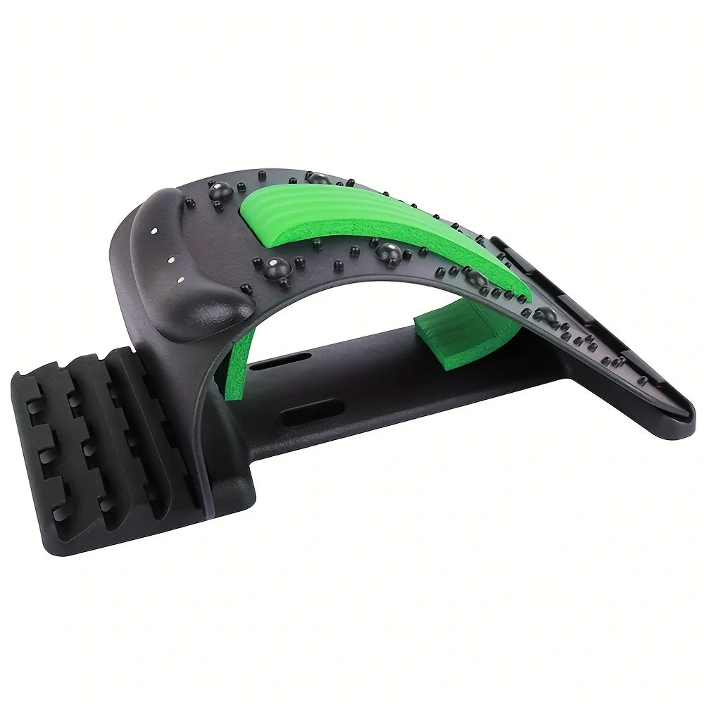 Back Stretcher for Back Pain Relief, Adjustable Lumbar Traction Device