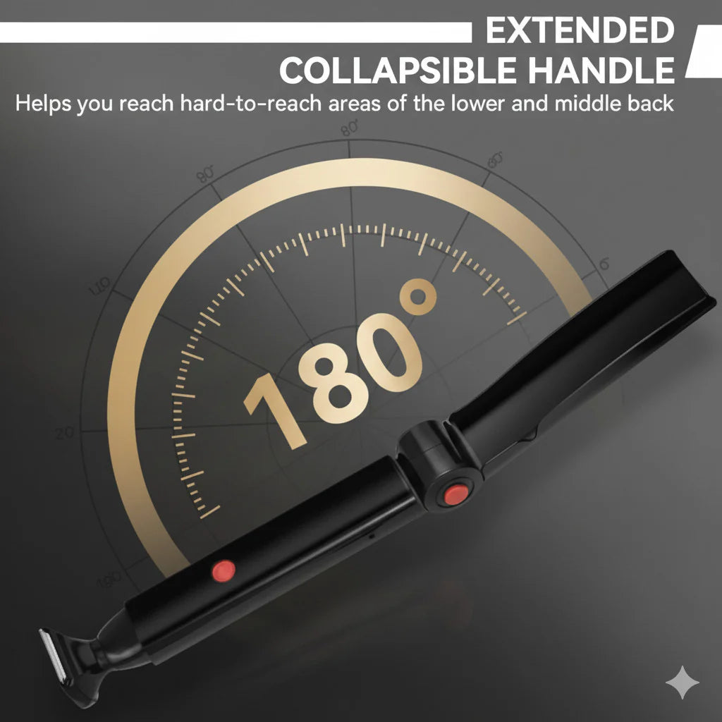 Long Handle Electric Back Shaver