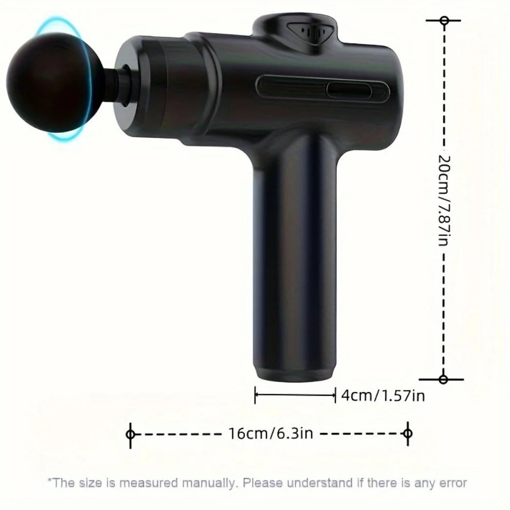 Deep Tissue Massage Gun with 8 Massage Heads