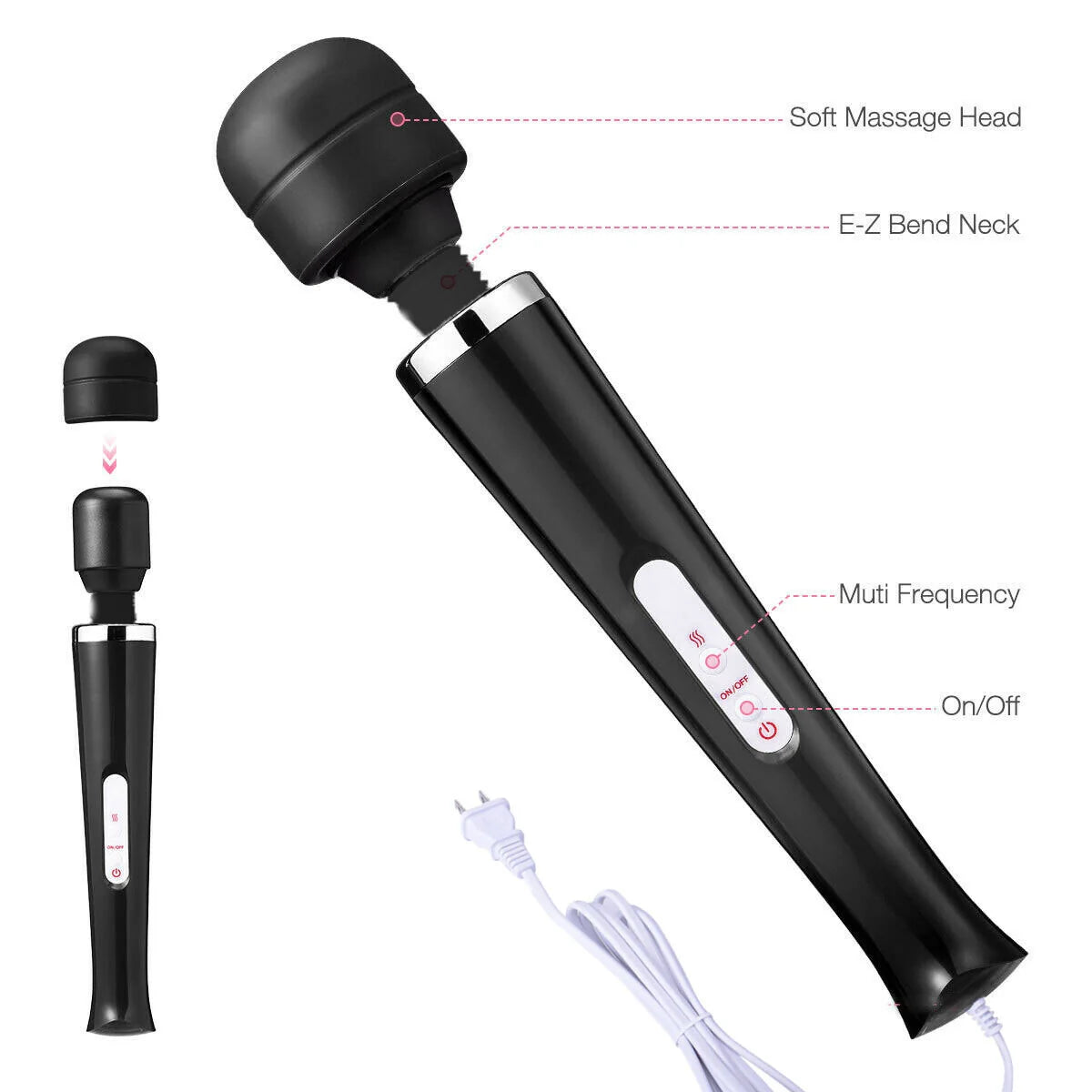 20 Speed Handheld Massager