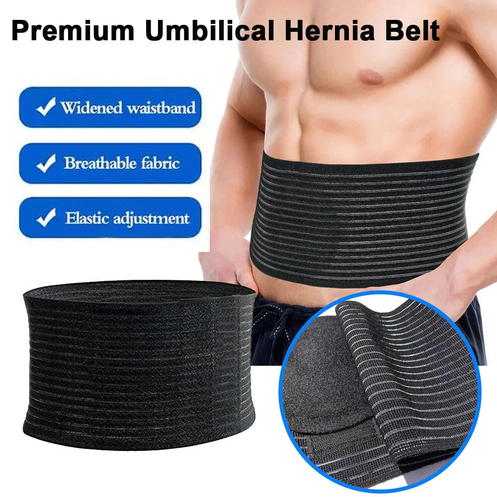 Umbilical Hernia Belt for Men and Women Abdominal Support