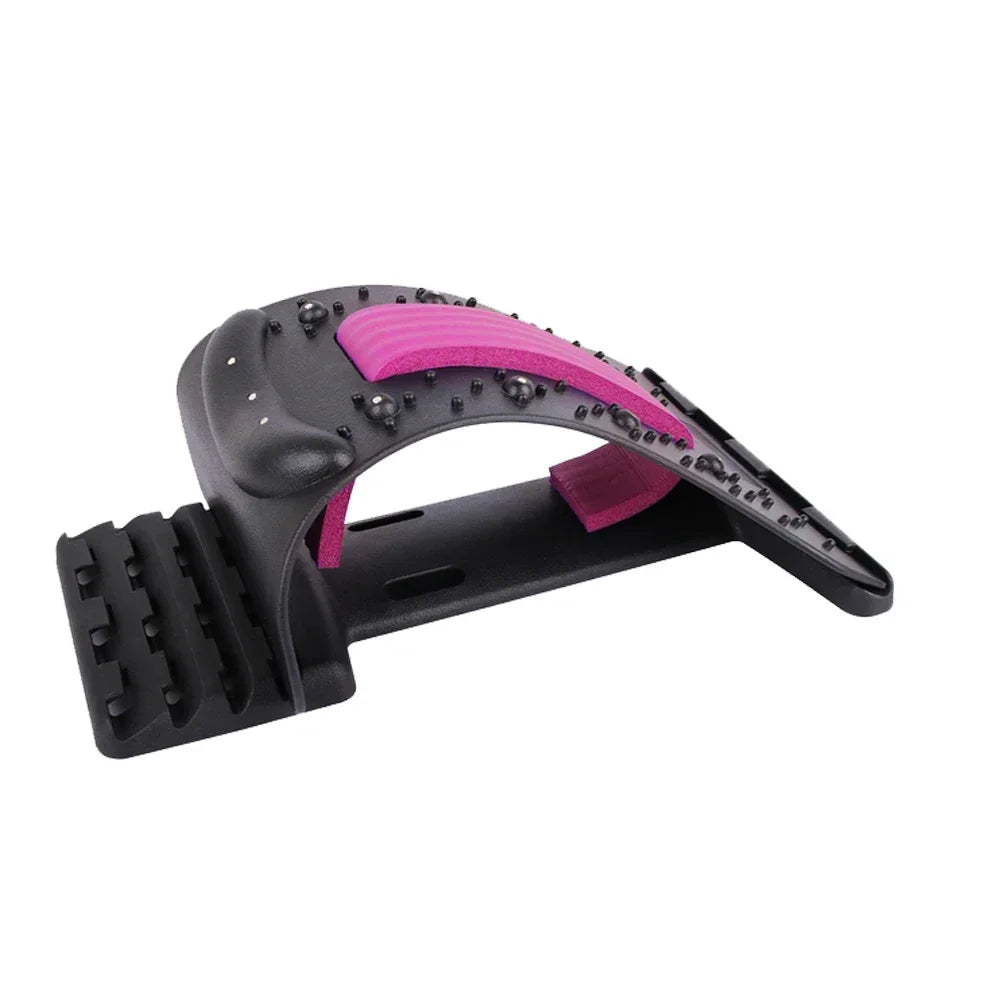 Back Stretcher for Back Pain Relief, Adjustable Lumbar Traction Device