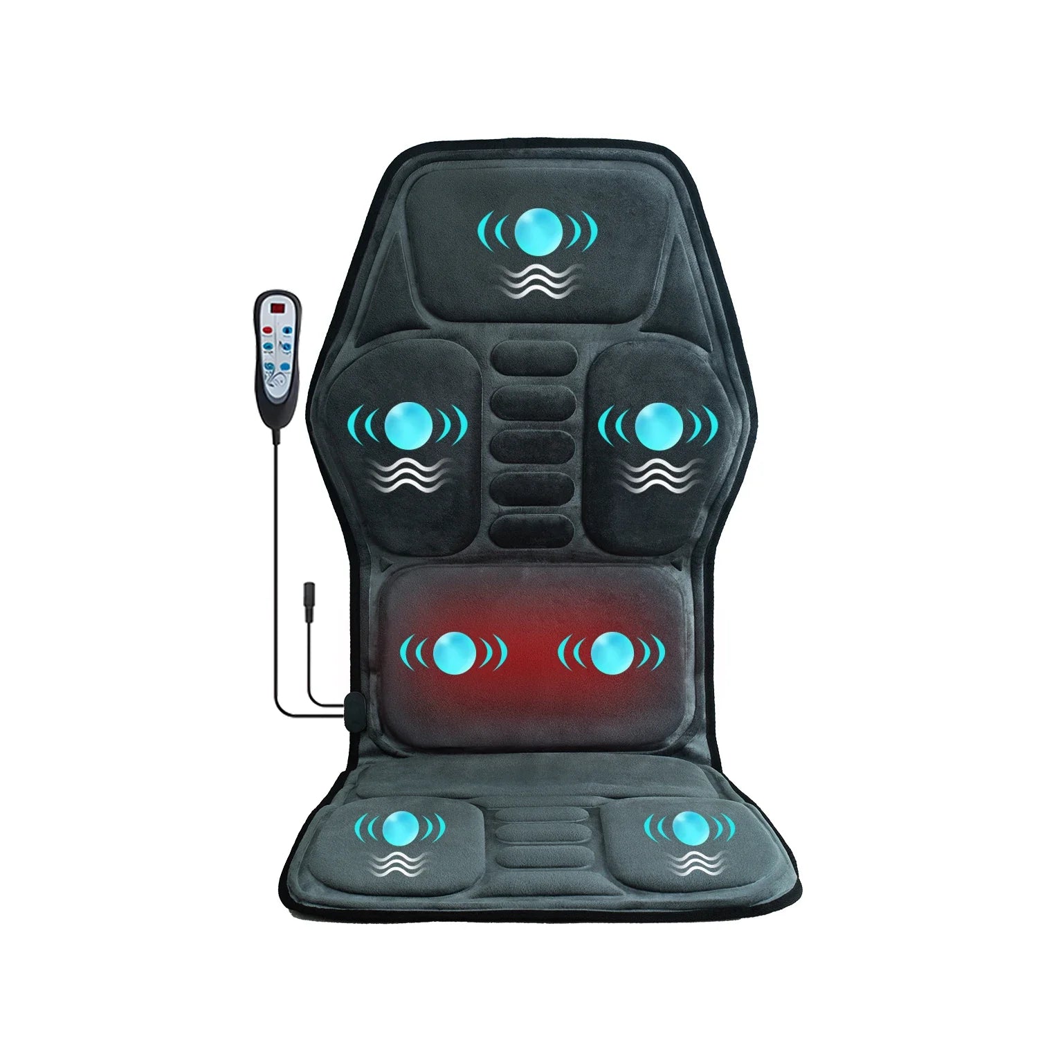 Heated Back Massager Seat Cushion