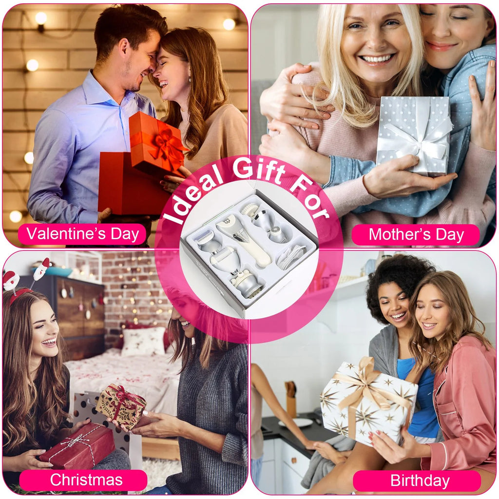 7 in 1 Electric Razor for Women Hair Removal