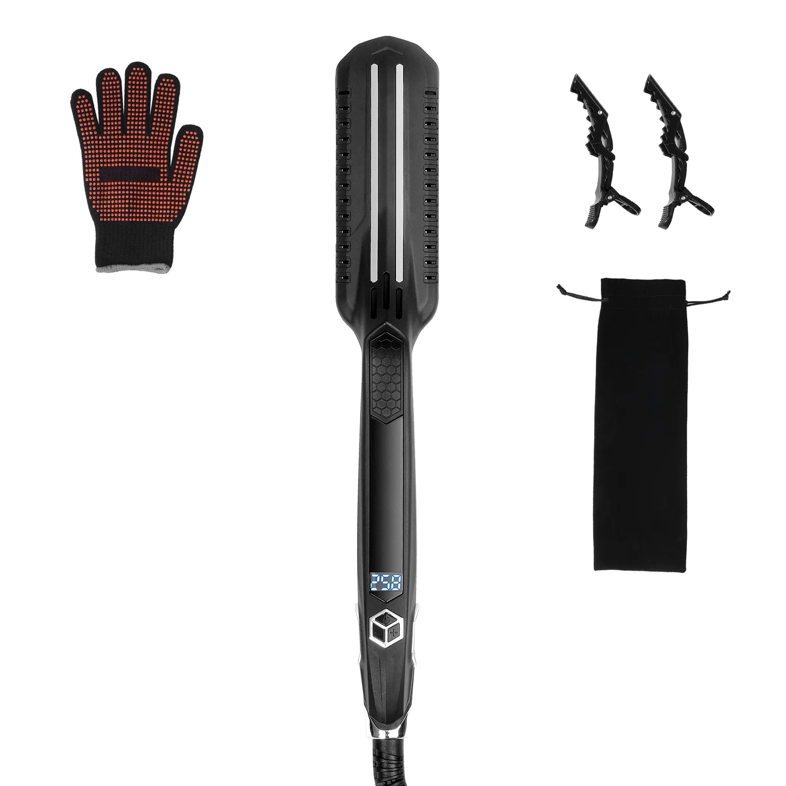 Dual Infrared Hair Straightener, Titanium Flat Iron