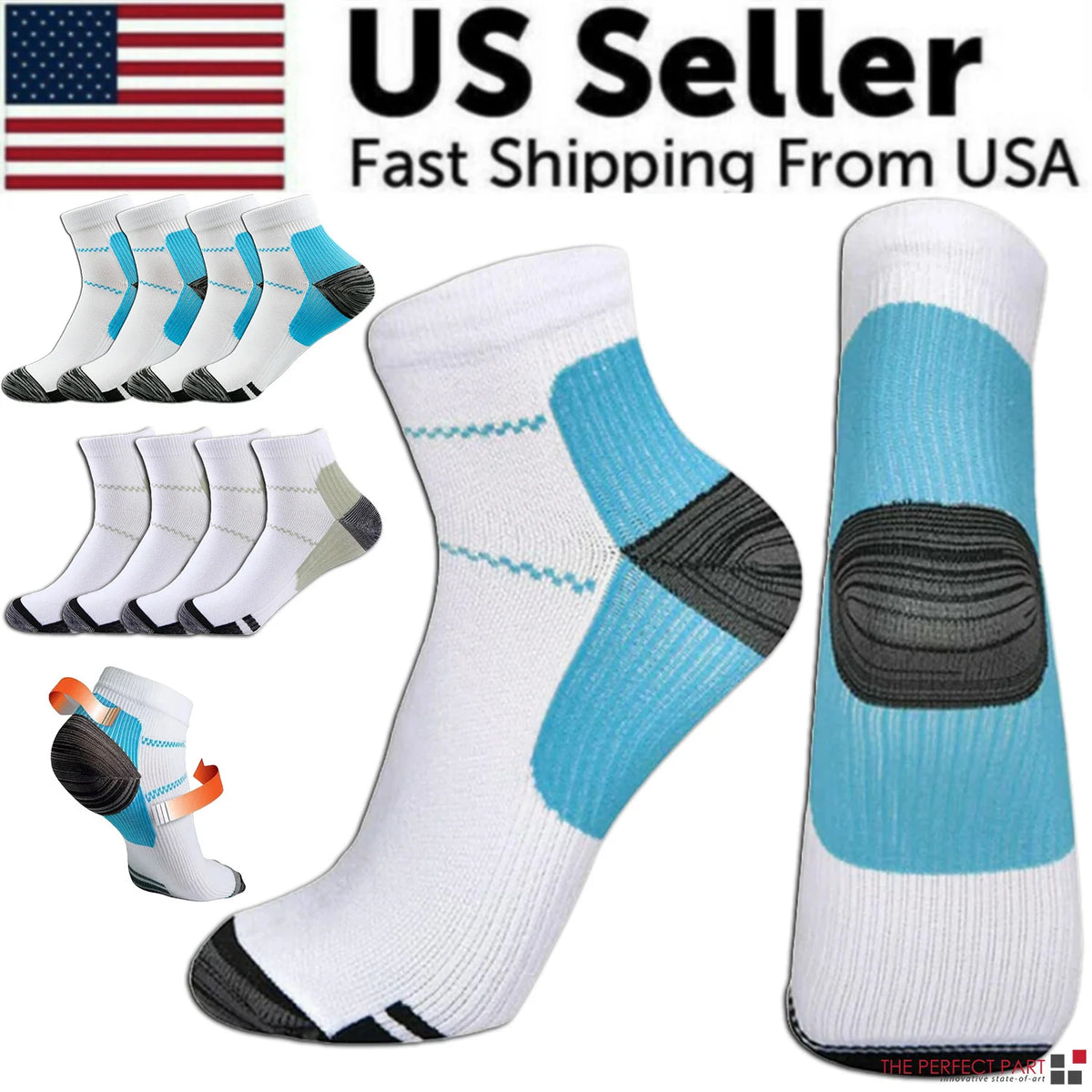 5 Pairs Compression Socks