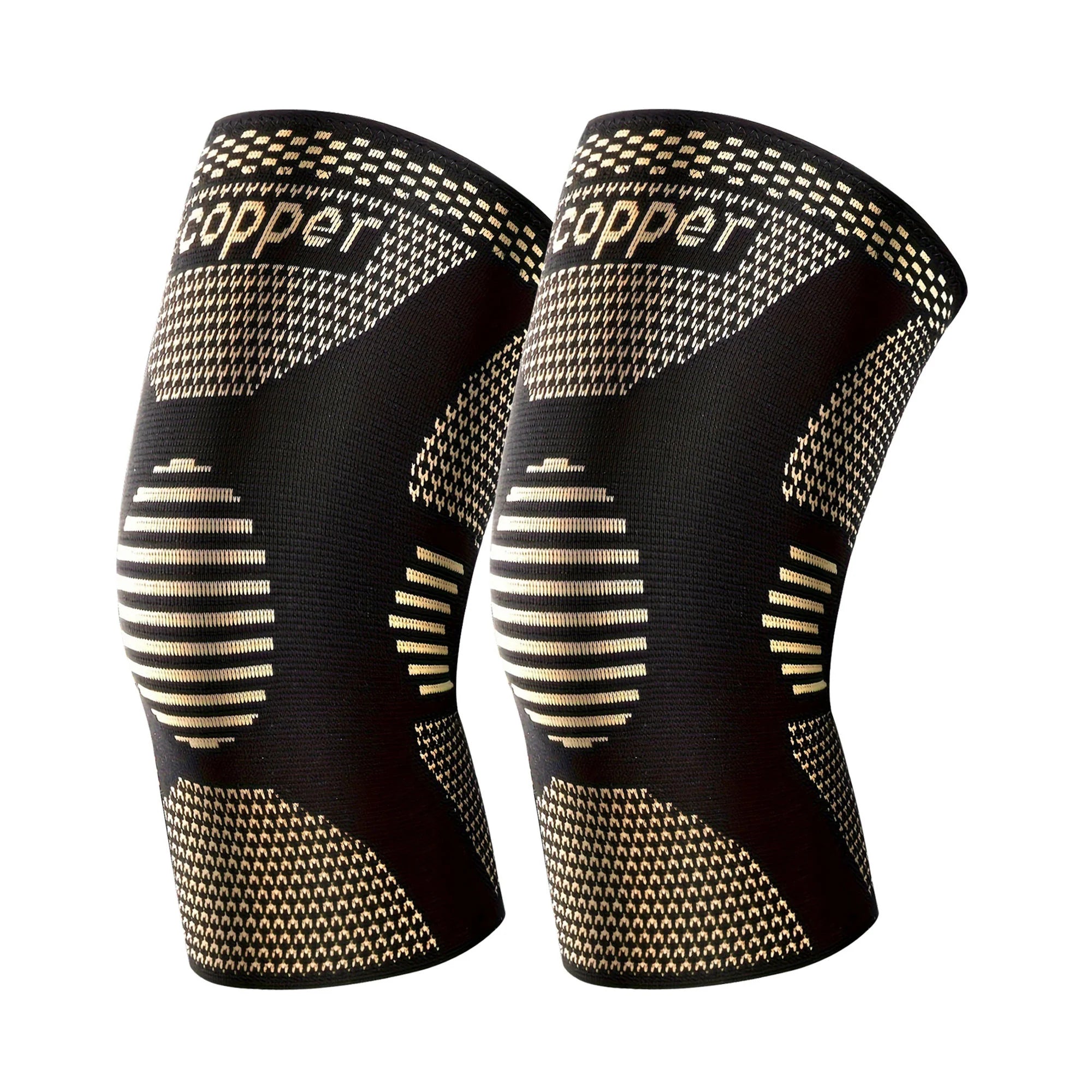 1 Pair Copper Knee Pads Ultimate Shock-Absorbing