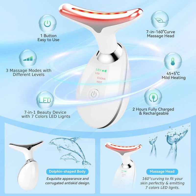 7-In-1 Neck & Face Sculpting Massager Tool