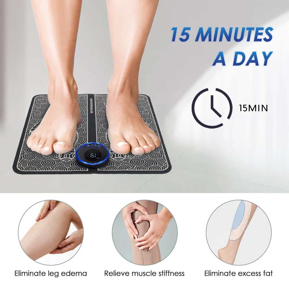 Electronic Nerve Stimulator, EMS Foot Massager for Muscle Relaxation