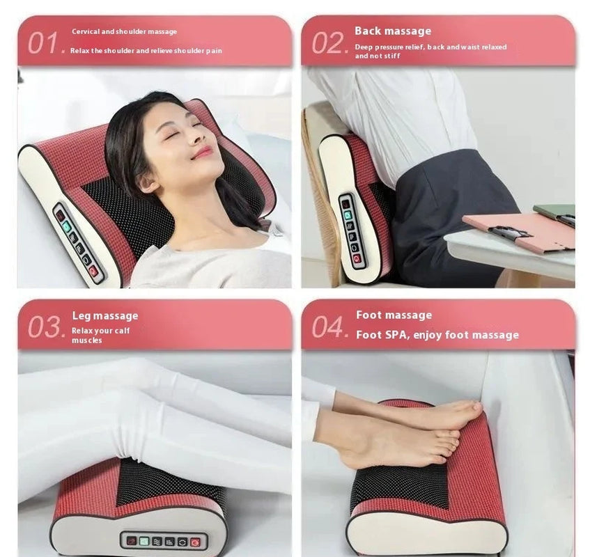 Simple and Intelligent Home Heating Waist Massager