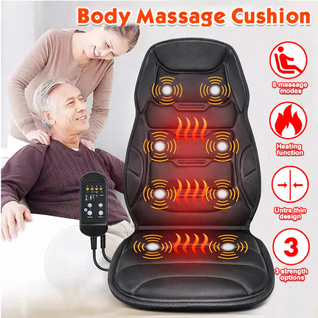 Heated Massage Seat Cushion for Home Office