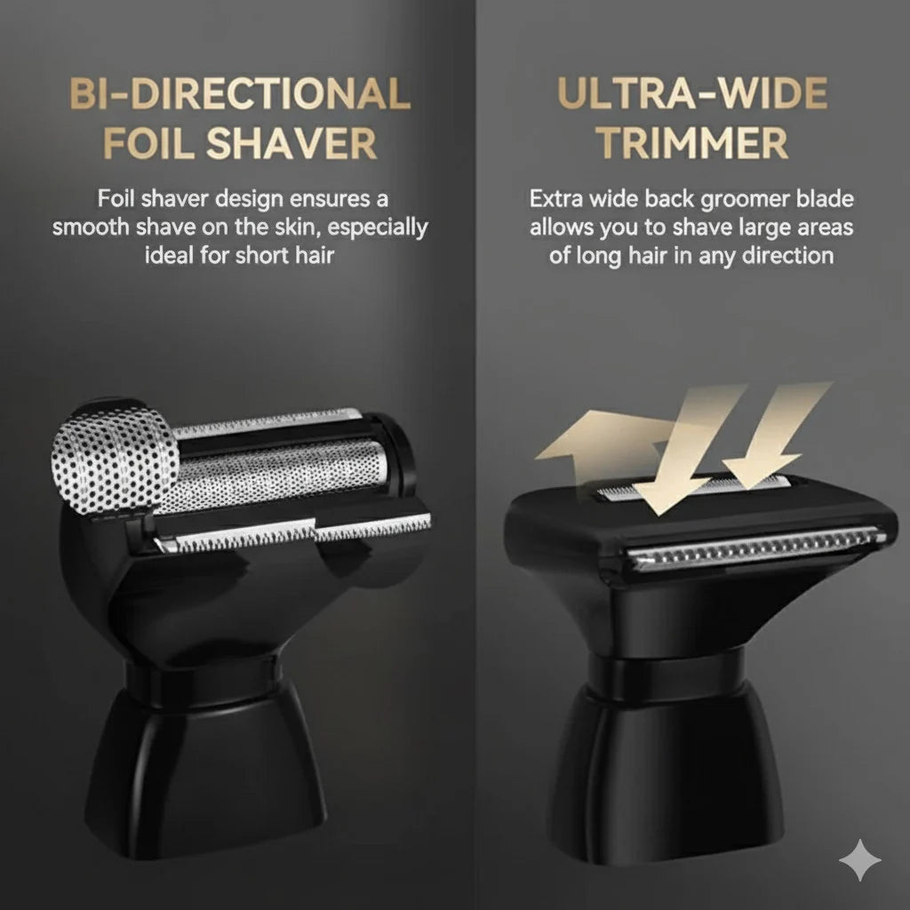 Long Handle Electric Back Shaver