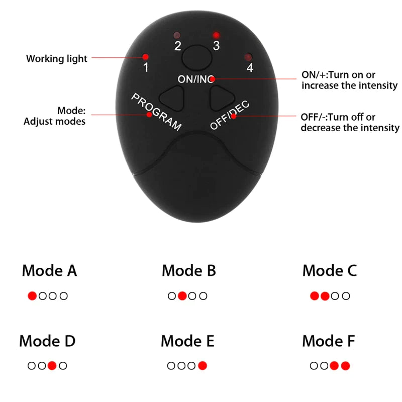 Abdominal Muscle Toning Trainer ABS Stimulator