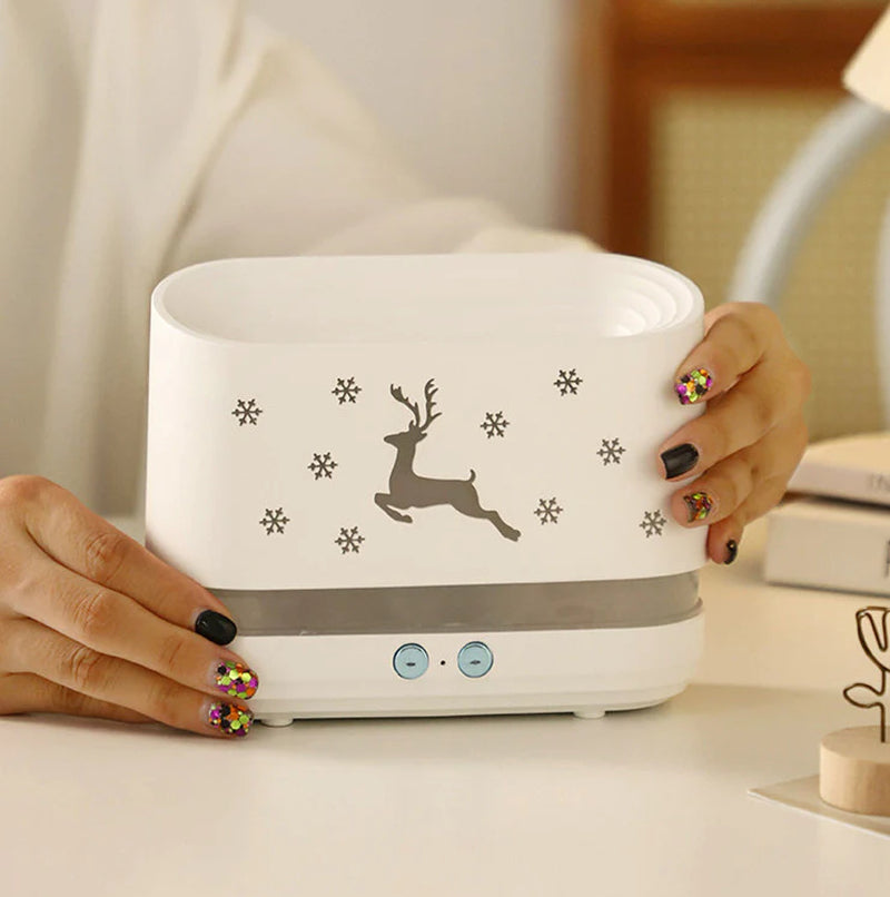 Elk Flame Humidifier Lamp Home Decorations