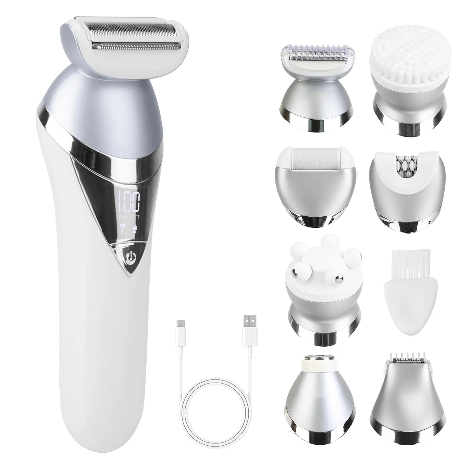 7 in 1 Electric Razor for Women Hair Removal