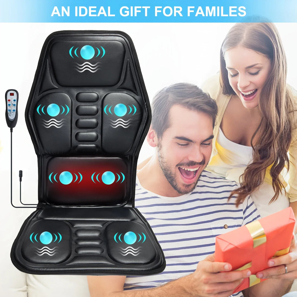 Heated Back Massager Seat Cushion