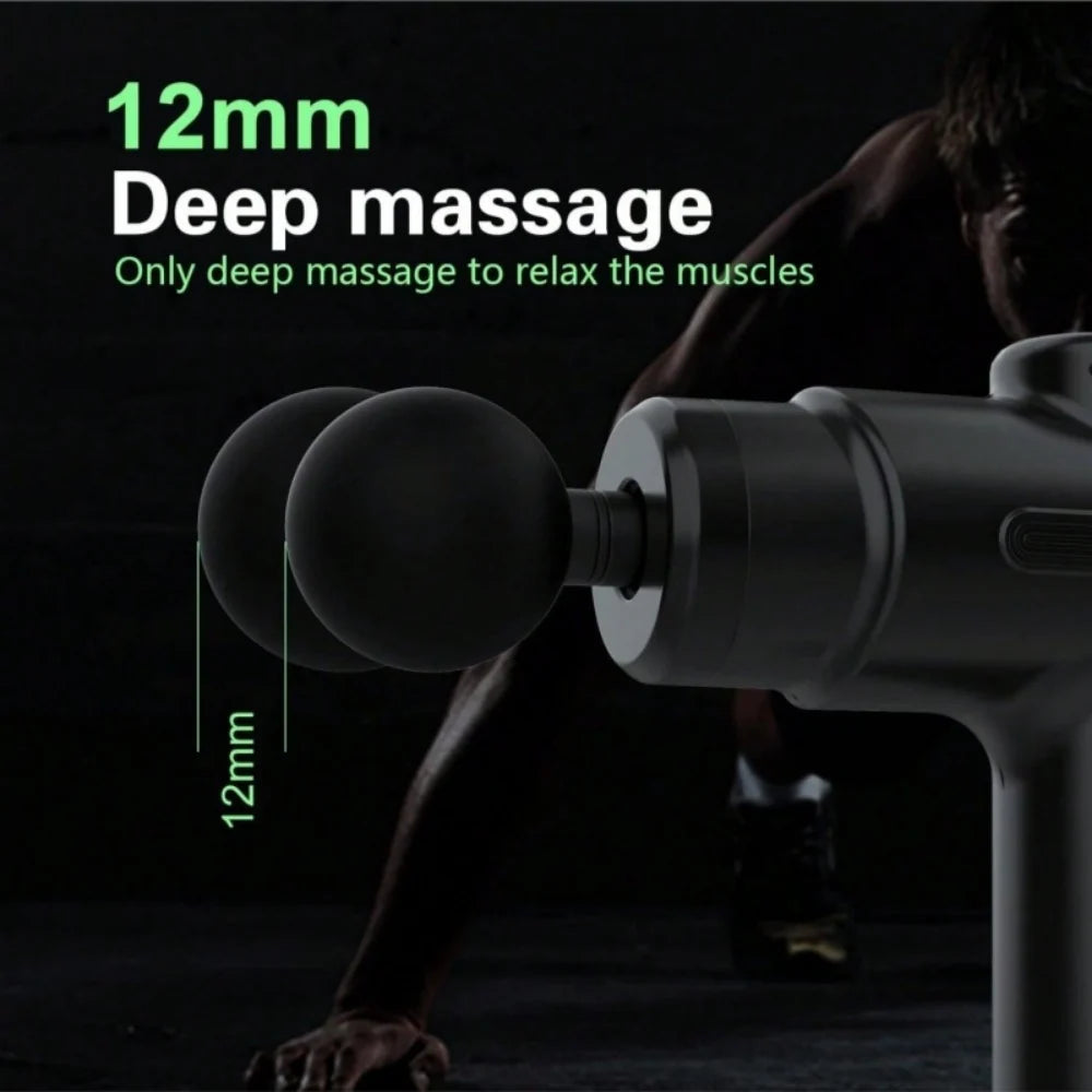 Deep Tissue Massage Gun with 8 Massage Heads