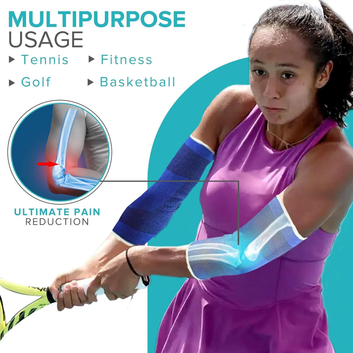 Elastic Elbow Compression Sleeve