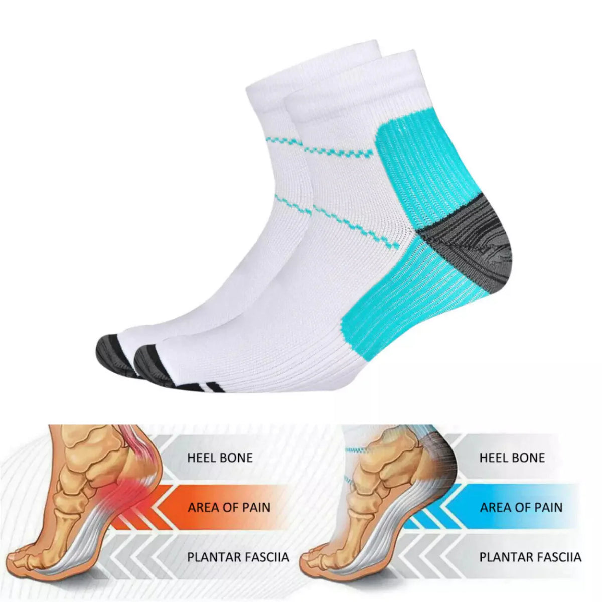 5 Pairs Compression Socks
